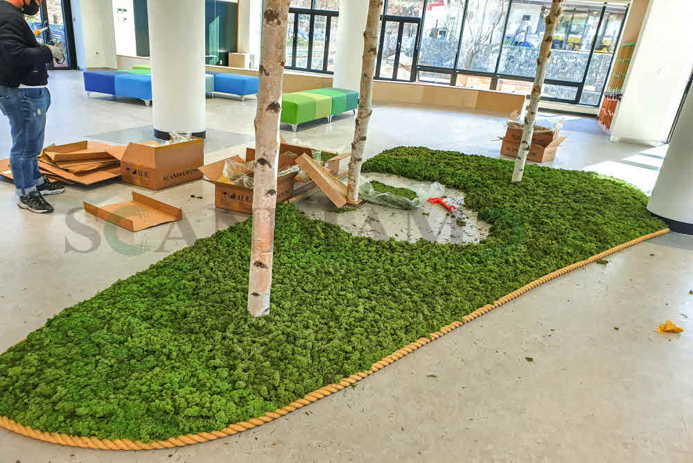Scandia Moss Project 03 | Interior design of a space where children and adolescents can rest freely and comfortably-Chungju City Children and Adolescent Sum&Teul Construction custom made and custom construction