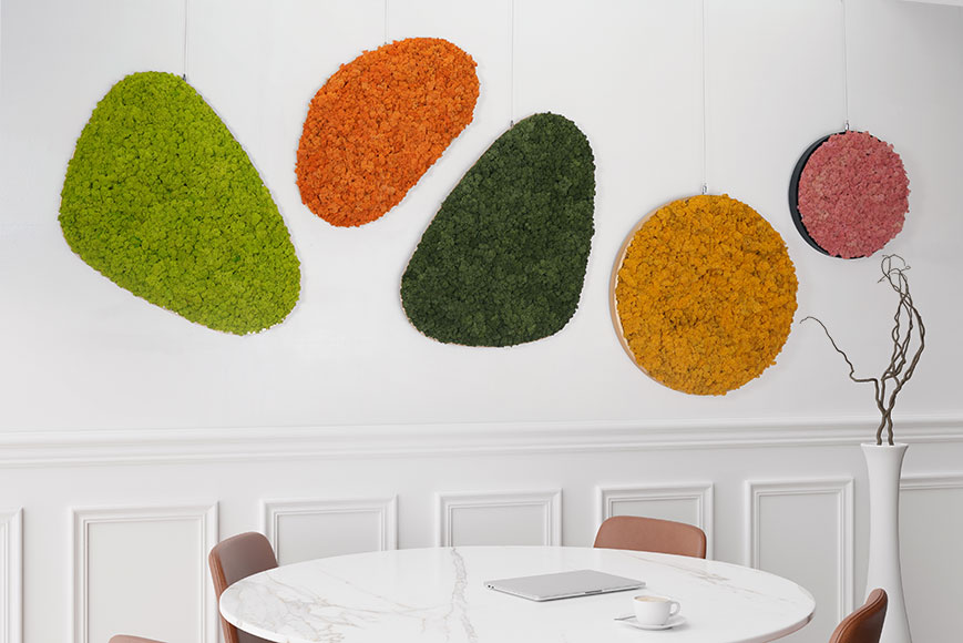Scandia Moss products | Design Frame | Stone Line | A new paradigm in wall decoration interior.Create happiness with a Scandia moss plant frameScandia moss, an air purifying plant on the living room wall in my house