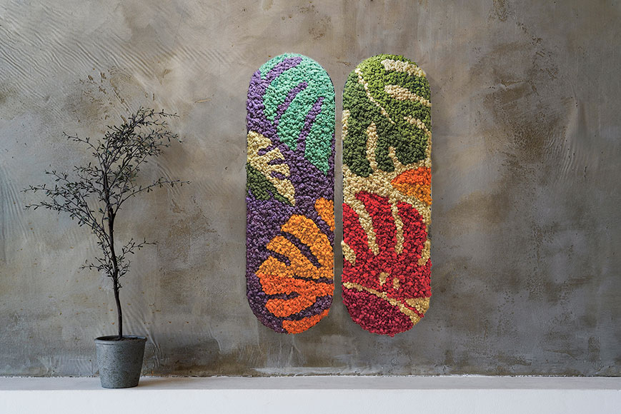 Scandia Moss products | Vertical Line | MONSTERA